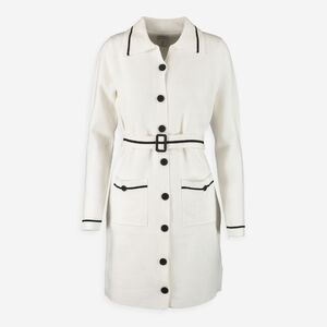 Nicole Miller New York Women's Button Front Belted Mini Sweater Dress Size M.